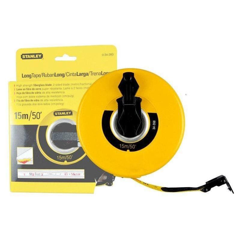 Stanley Closed Case Fiberglass Long Tape Measure