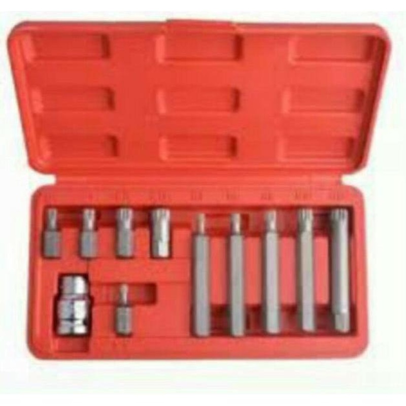 TBS-11021 11pcs. XZN Spline Bit Set