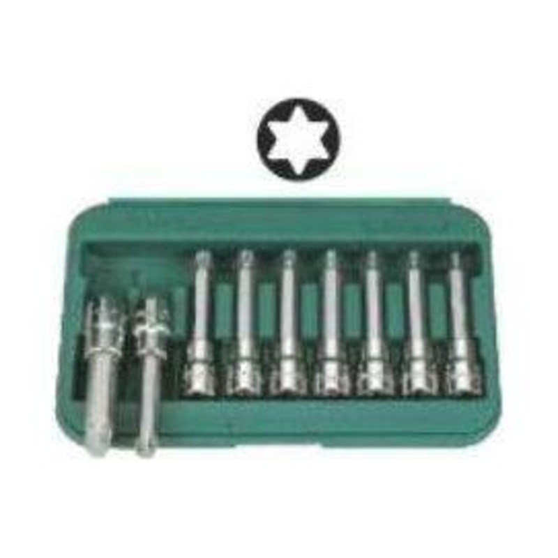 Hans 46024-49 1/2" Drive 9pcs Torx Bit Socket Wrench Set