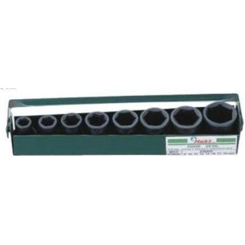 Hans 83609 3/8" Drive 8pcs Impact Socket Wrench Set