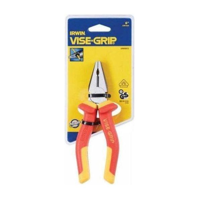 Irwin VDE Insulated Combination Pliers 8" (AC 1000V)