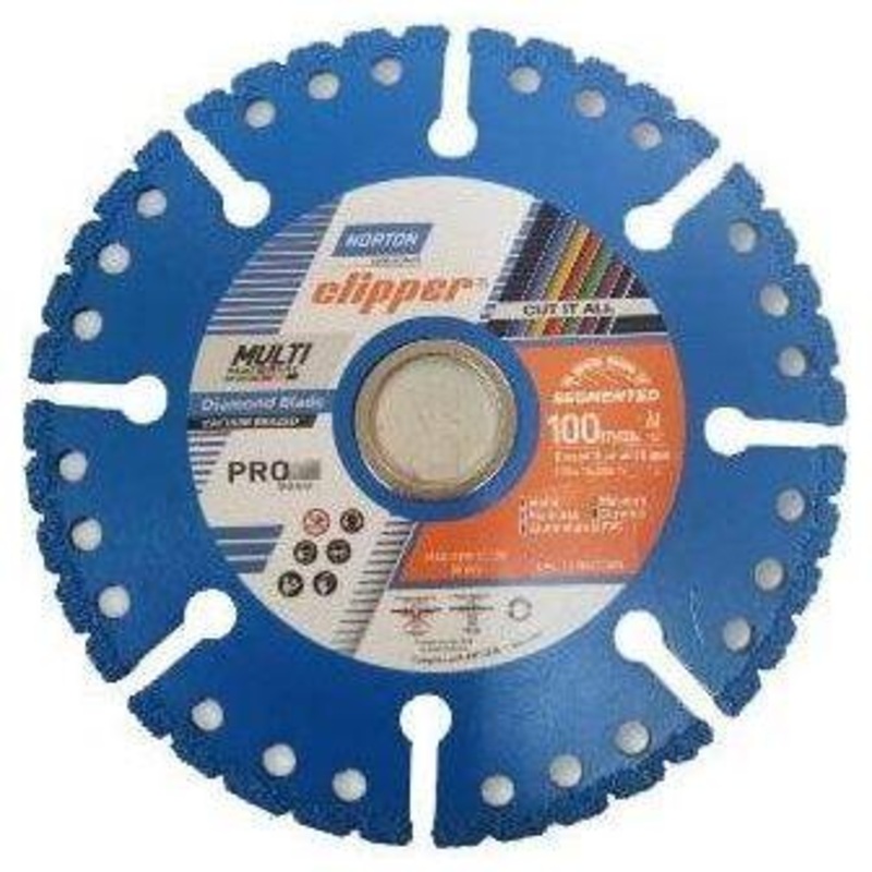Norton Clipper Multi Material Diamond Cut Off Disc 4"