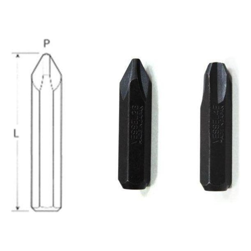 Vessel Impact Driver Screw Bits