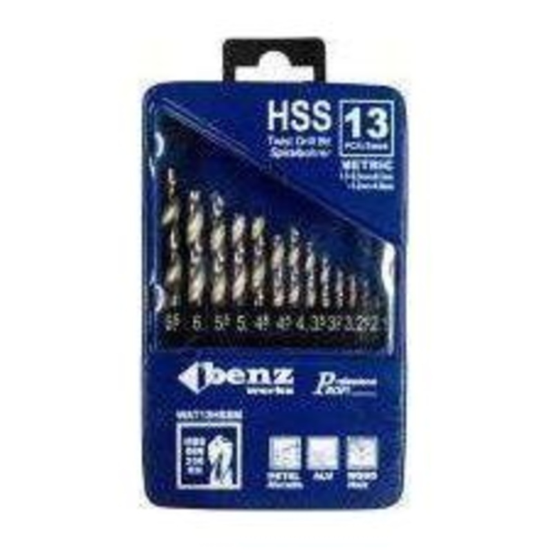 Benzwerkz HSS Metal Drill Bit Set