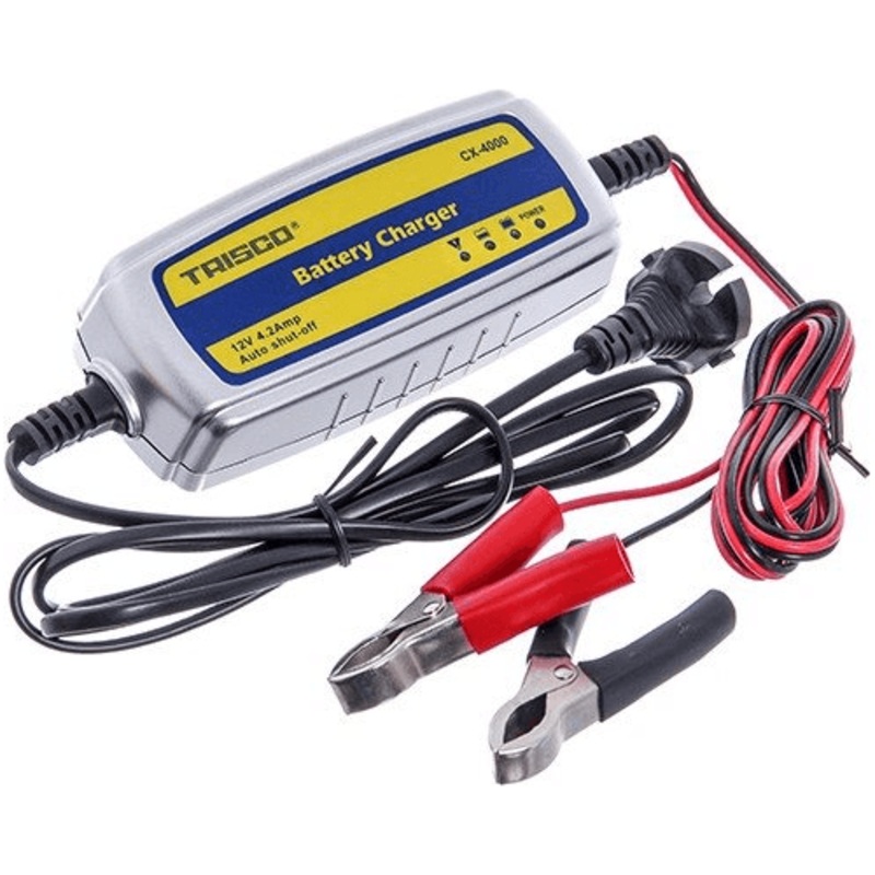 Trisco CX-4000 Portable Car Battery Charger 4.2A 12V