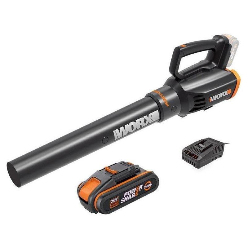 Worx WG547E 20V Cordless Turbine Leaf Blower