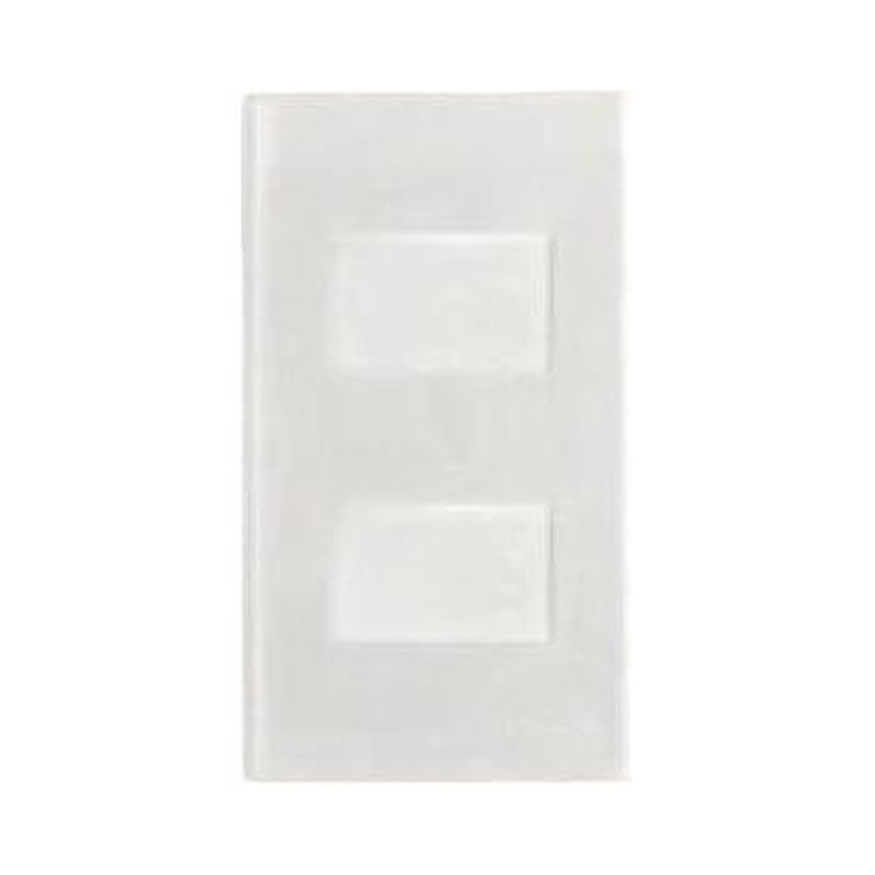 Omni WP2-S13 2pcs. 1-Way Switch in White Plate 16A (Wide Series)