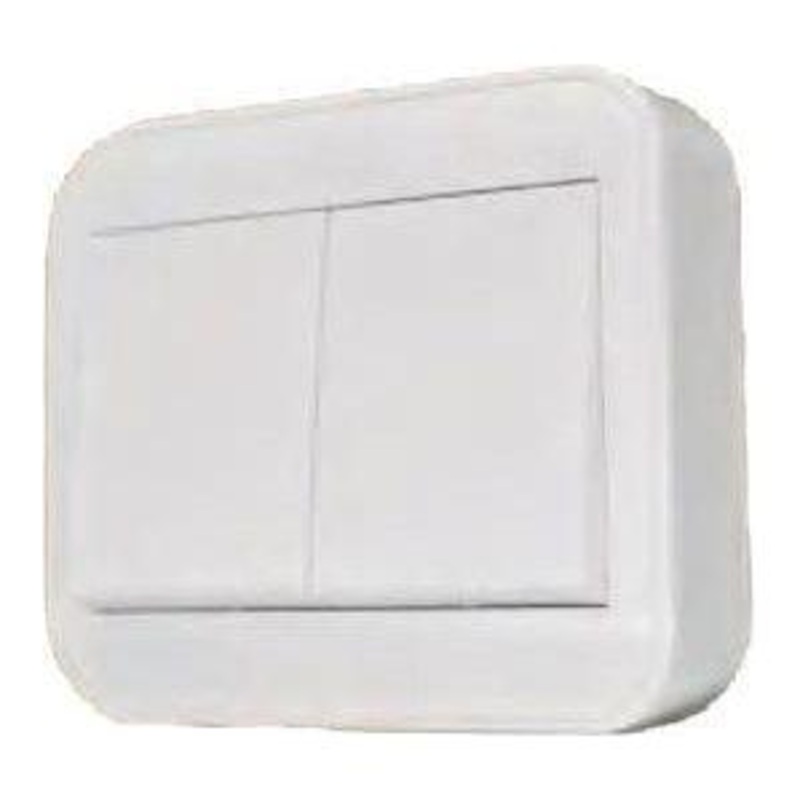 Omni WSS-202-PK Surface Type Switch 2-Gang 10A