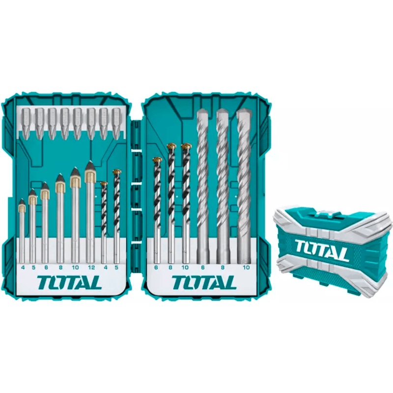 Total TACSDL12201 22pcs Mixed Drill & Screwdriver Bits