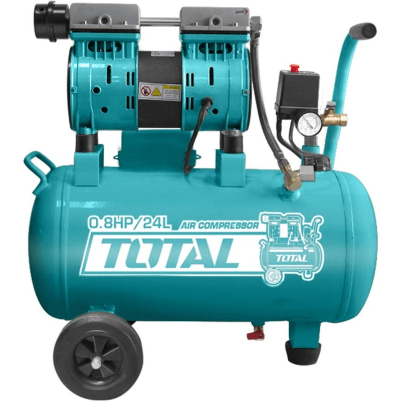 Total TCS1075242P Oil-less Air Compressor 0.8HP 24L