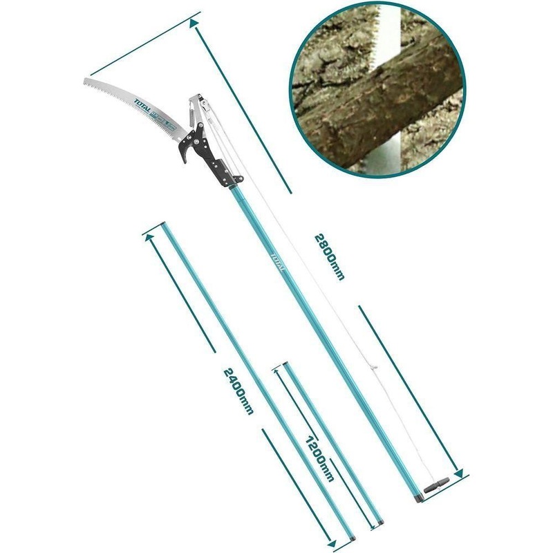Total THEPS25281 Tree Pruner / Extendable Pole Saw