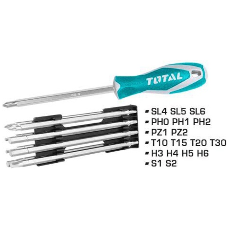 Total THT250236 18-in-1 Screwdriver