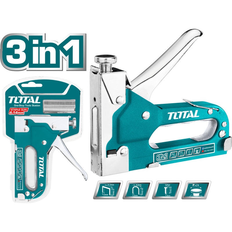 Total THT31143 3-in-1 Staple Gun