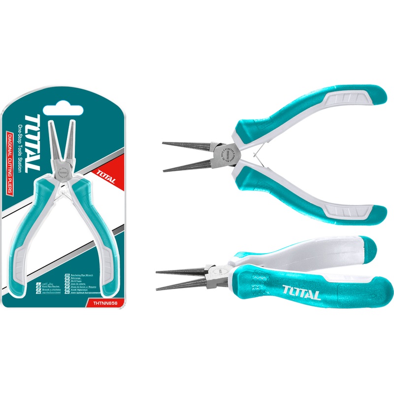 Total THTMN656 Mini Round Nose Pliers 4.5"