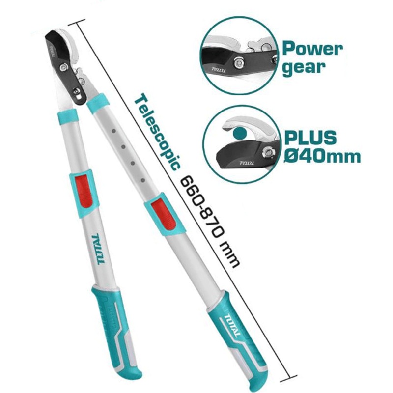 Total THTS1527416 Telescopic Looper / Tree Pruner