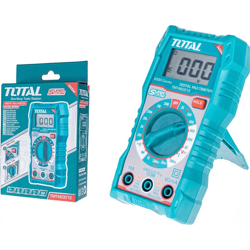 Total TMT460012 Digital Multimeter / Tester