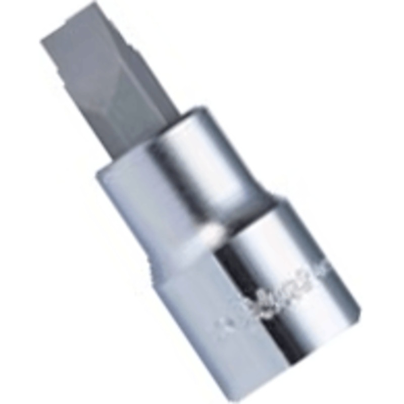 Hans 4021 1/2" Drive Slotted (Flat) Screwdriver Bit Socket