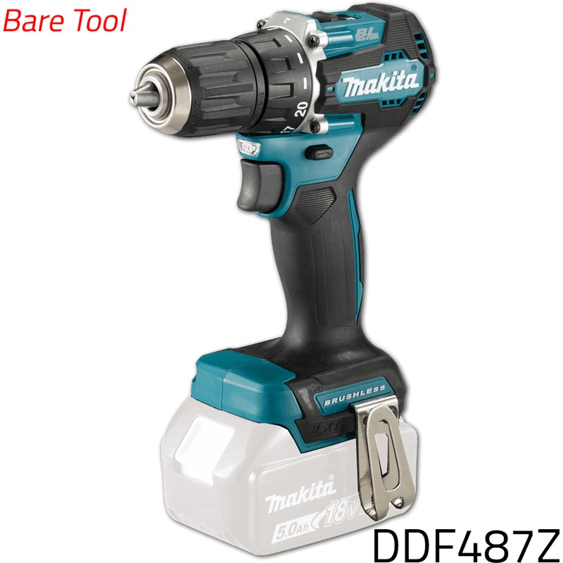 Makita DDF487Z 18V Cordless Brushless Drill - Driver (LXT-Series) [Bare]