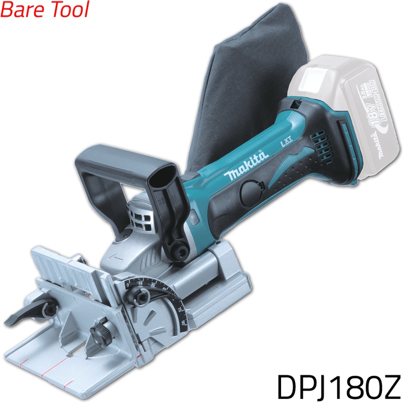 Makita DPJ180Z 18V Cordless Plate Jointer (LXT-Series) [Bare Tool]