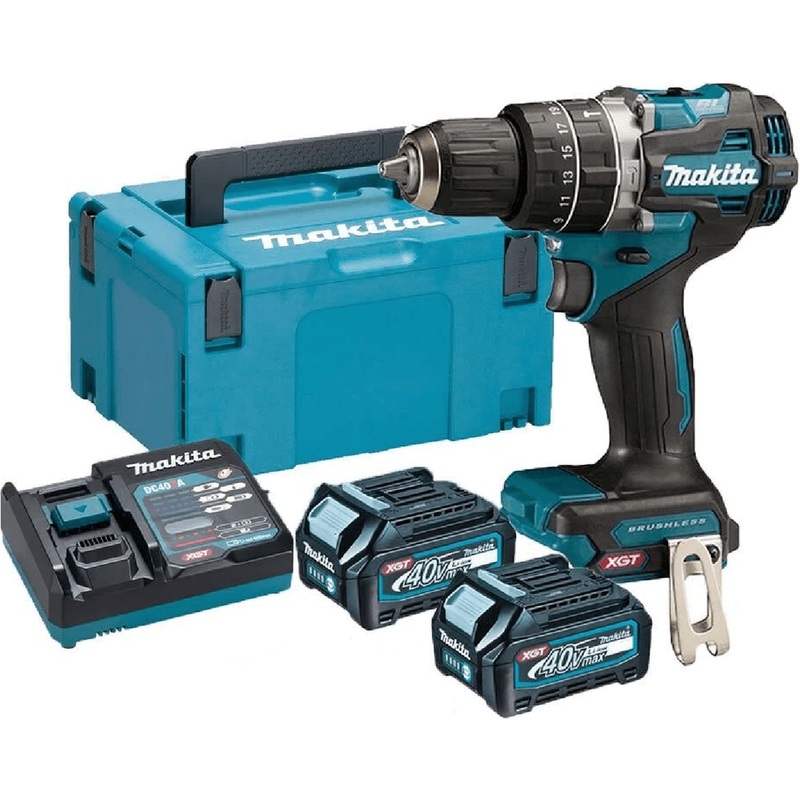 Makita HP002GA201 40V Cordless Brushless Hammer Drill (XGT-Series)
