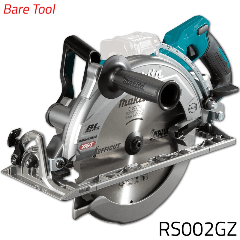 Makita RS002GZ 40V Cordless Circular Saw (Rear Handle) XGT [Bare]