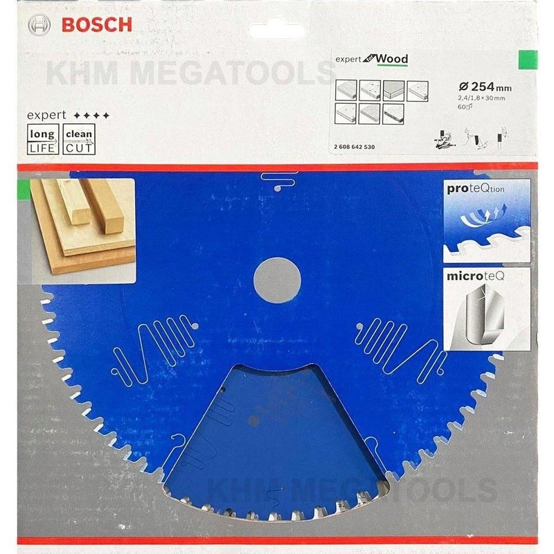 Bosch Circular Saw Blade 10" x 60T Expert for Wood (Italy) [2608642530]