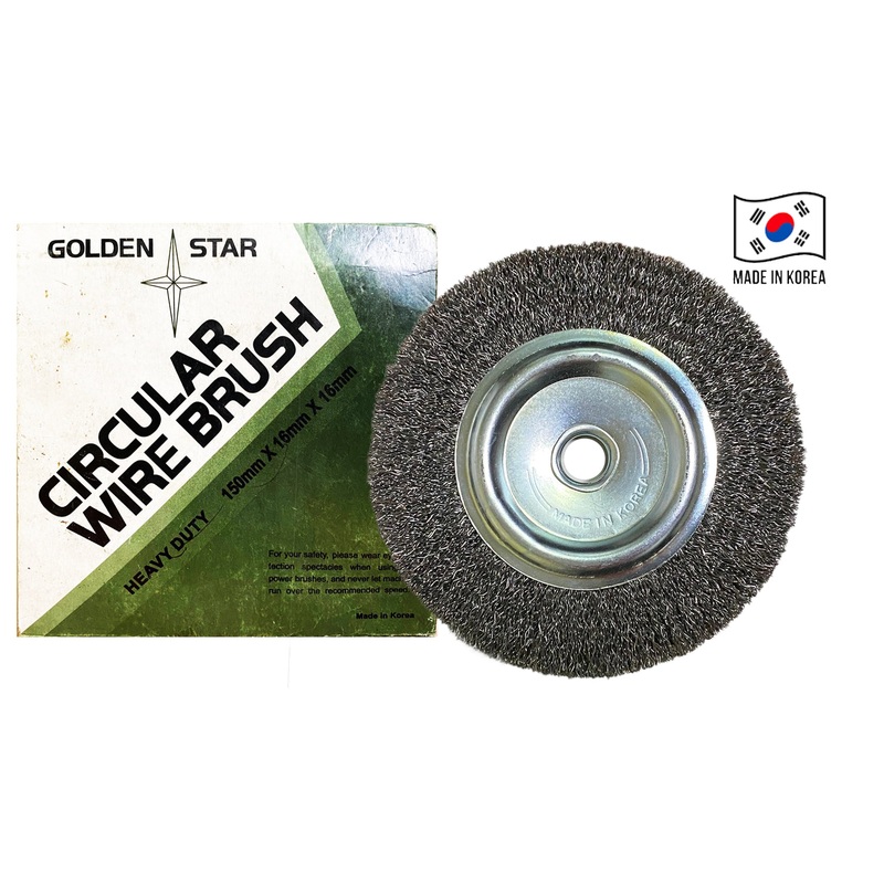 Golden Star Circular Wheel Wire Brush