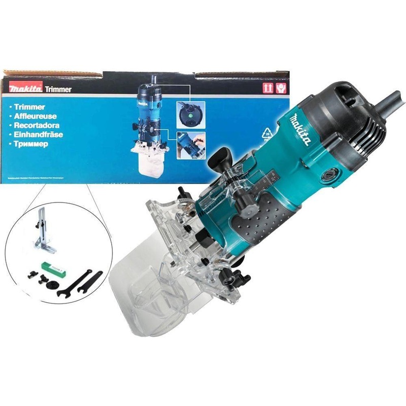 Makita 3712 Palm Router 1/4" 530W (Soft Start)