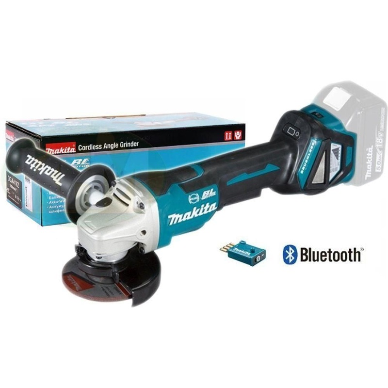 Makita DGA418ZU 18V Cordless Angle Grinder LXT (Bluetooth) [Bare]