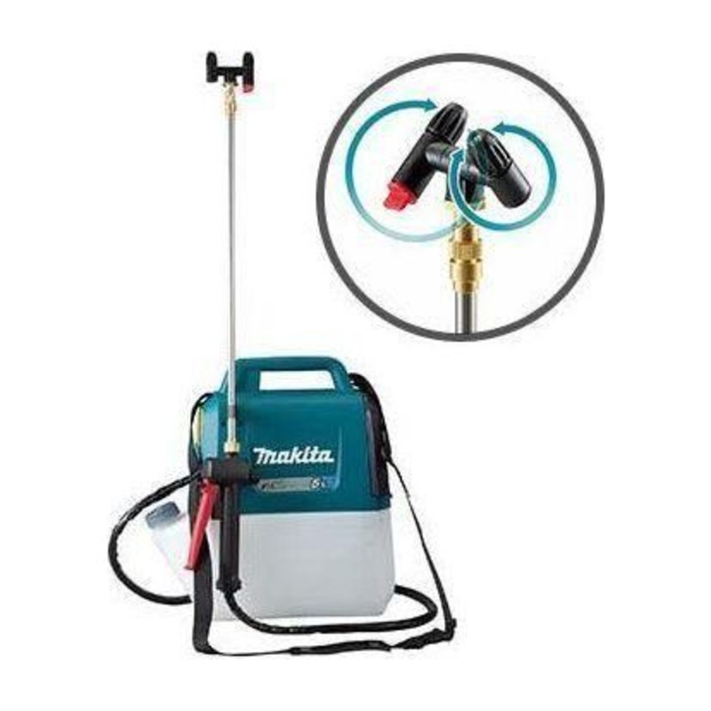 Makita DUS054Z 18V Cordless Garden Knapsack Sprayer 5L [LXT] (Bare)