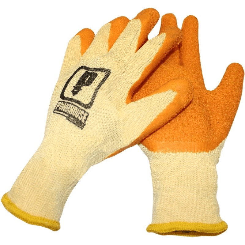 Powerhouse Cotton Gloves with Latex
