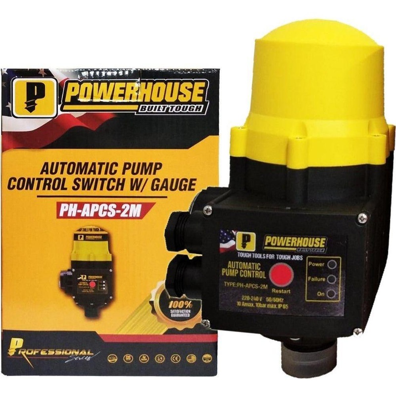 Powerhouse PH-APCS-2M Automatic Pump Control Switch with Gauge