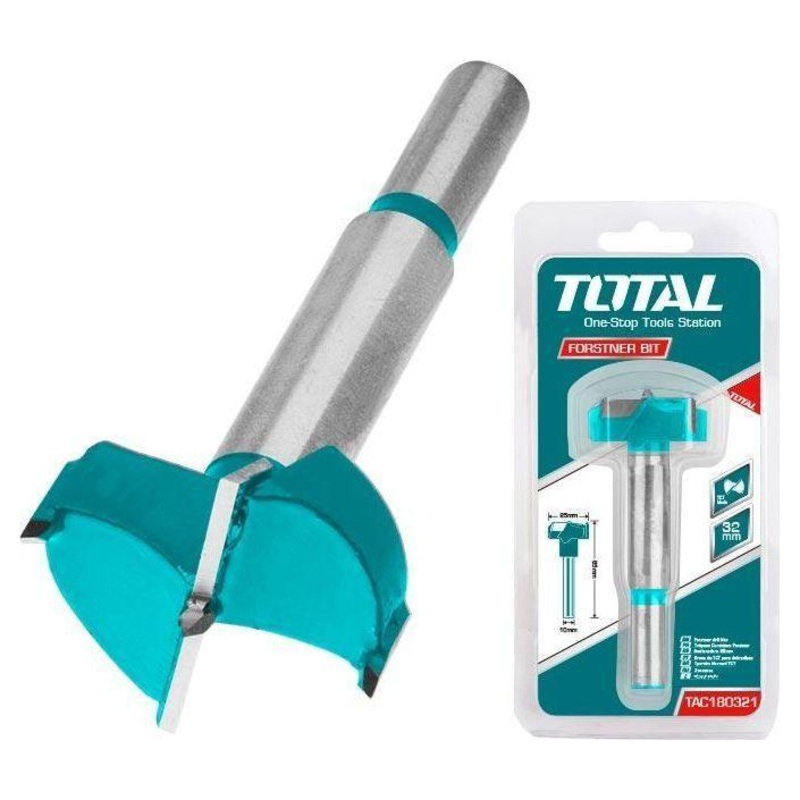 Total Forstner Wood Drill Bit