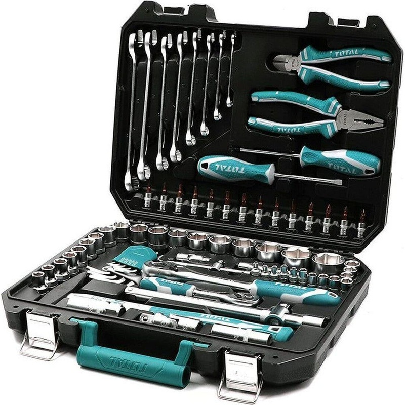 Total THKTHP21006 100 pcs Hand Tools Set