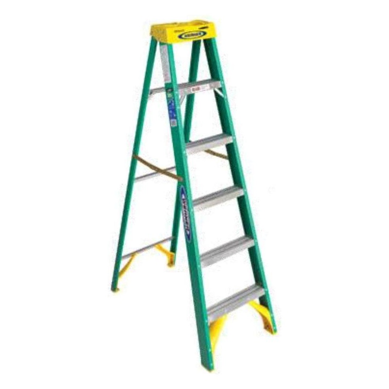 Werner Fiberglass A-Type Step Ladder