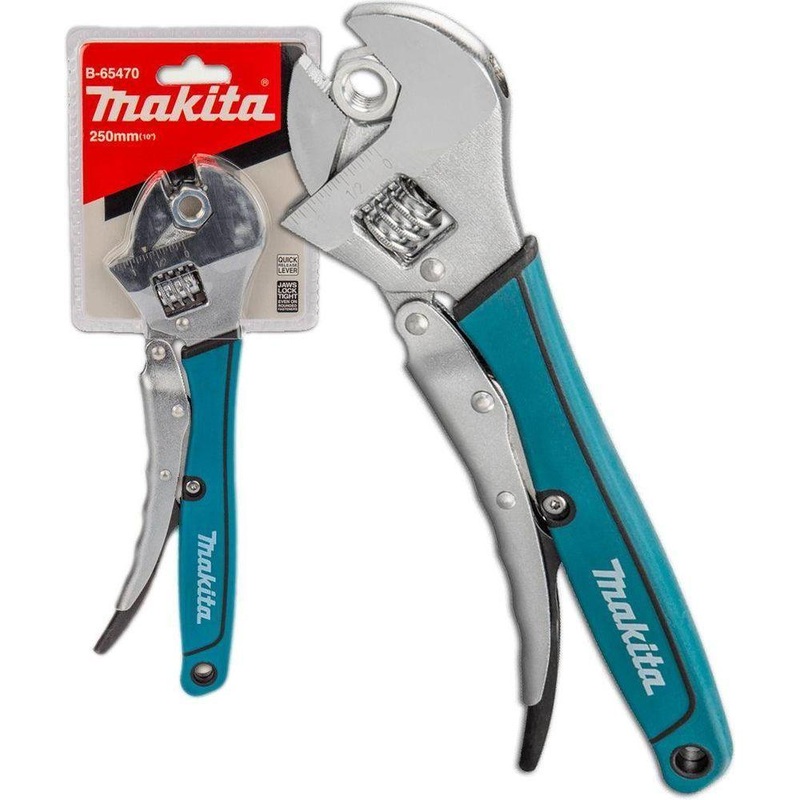 Makita B-65470 Locking Adjustable Wrench 10" (250mm)
