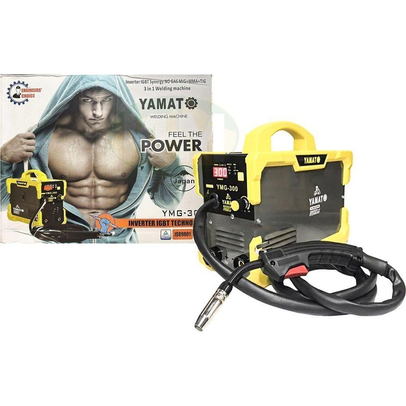 Yamato YMG-300 3in1 DC Inverter Multi Process Welding Machine (MIG,ARC,TIG)