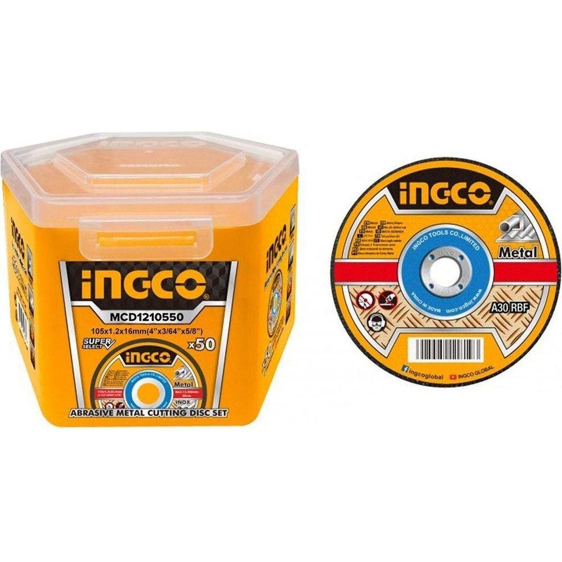 Ingco Abrasive Metal Cutting Disc Set