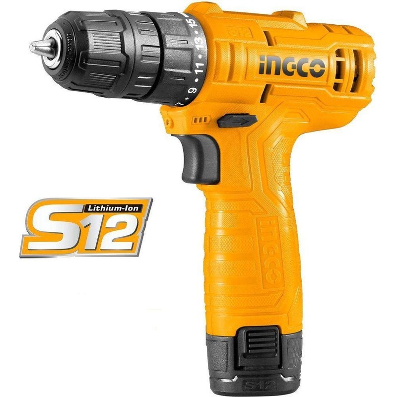 Ingco CDLI12415 20V Cordless Li-Ion Cordless Drill 12V SP