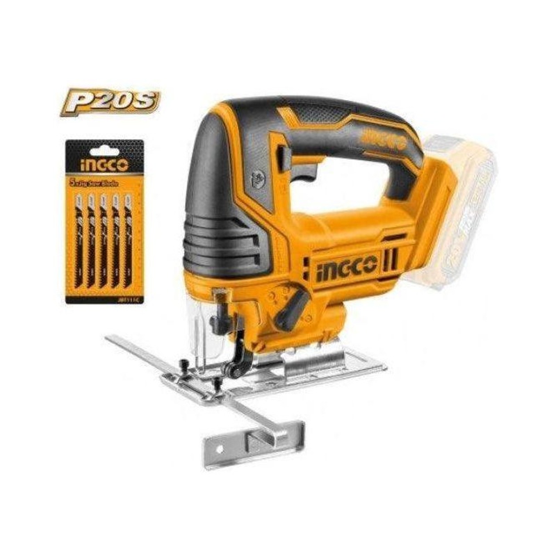 Ingco CJSLI8501 20V Cordless Li-Ion Jigsaw 20V