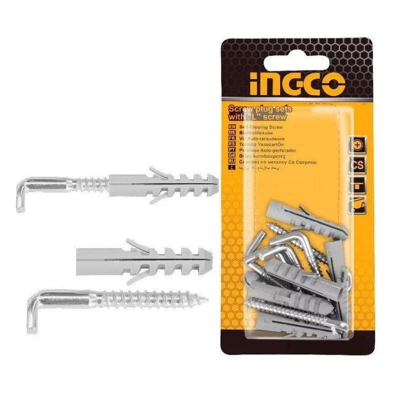 Ingco Screw Plug Set w/ L-Screw  (Tox)