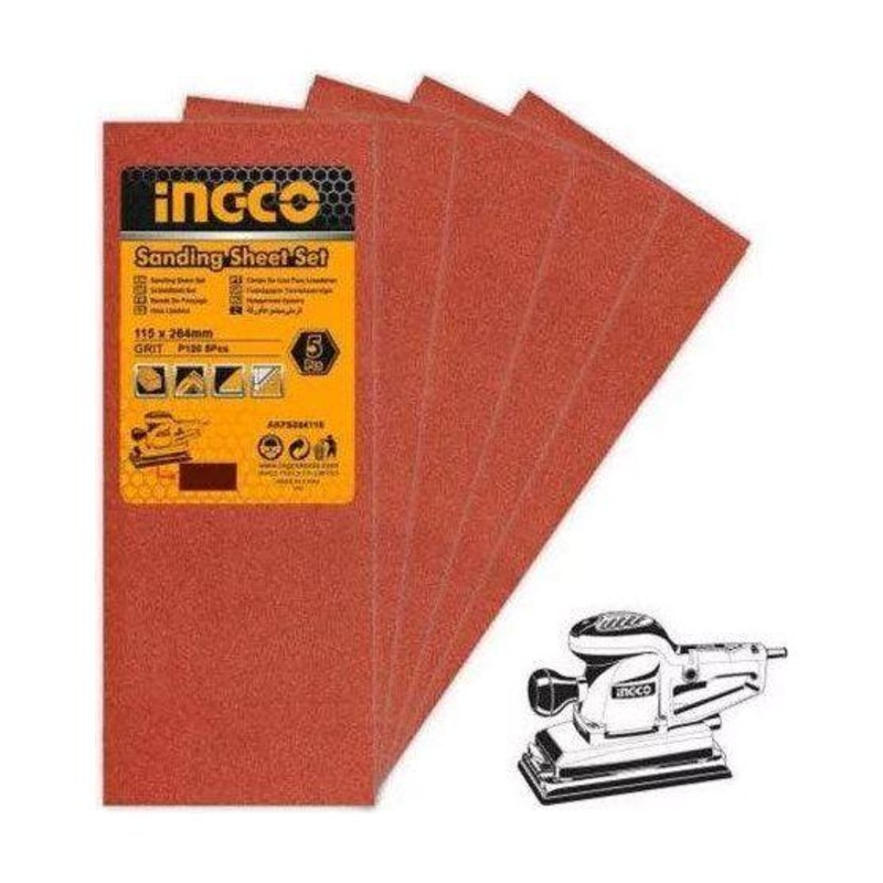 Ingco AKFS264115 Sanding Sheet Set for FS35028