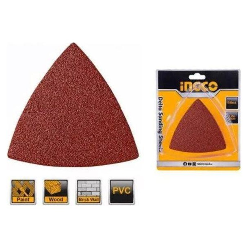 Ingco AKTS080201 Delta Sanding Sheets