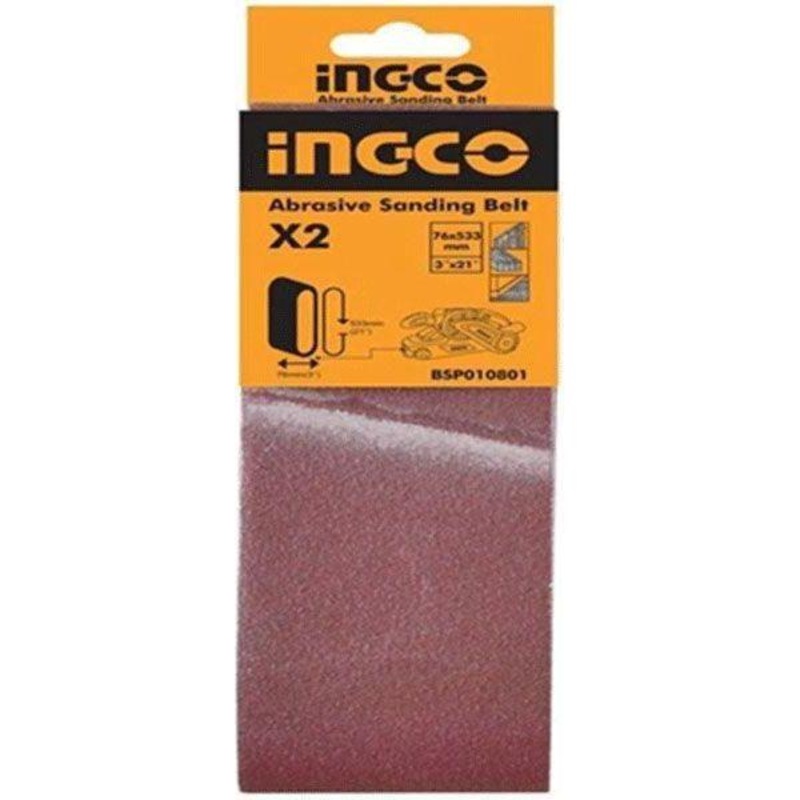 Ingco BSP020801 Sanding Belt Suitable for PBS12001