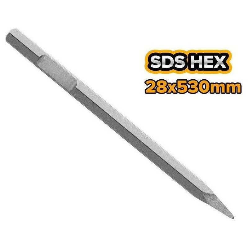 Ingco DBC0415301 Hex Pointed Chisel 28X530mm