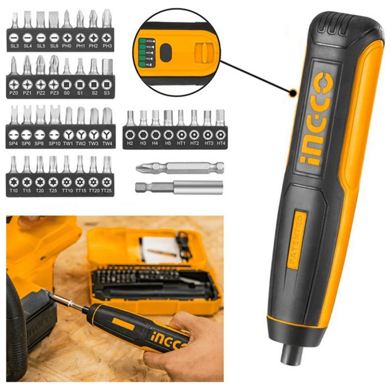 Ingco CSDLI0403 4V Cordless Screwdriver