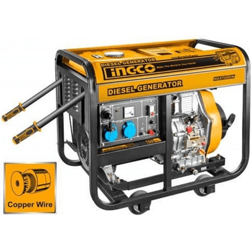 Ingco GDE60001-5P Diesel Generator 6KVA