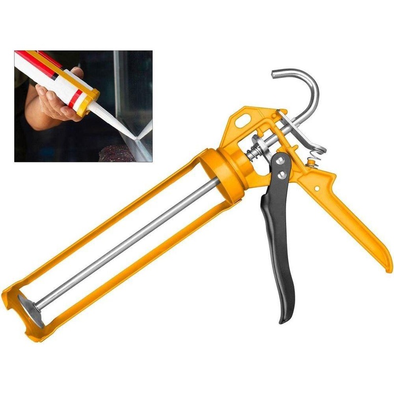 Ingco HCG1709 Caulking Gun 9" (Strong Aluminum Handle)