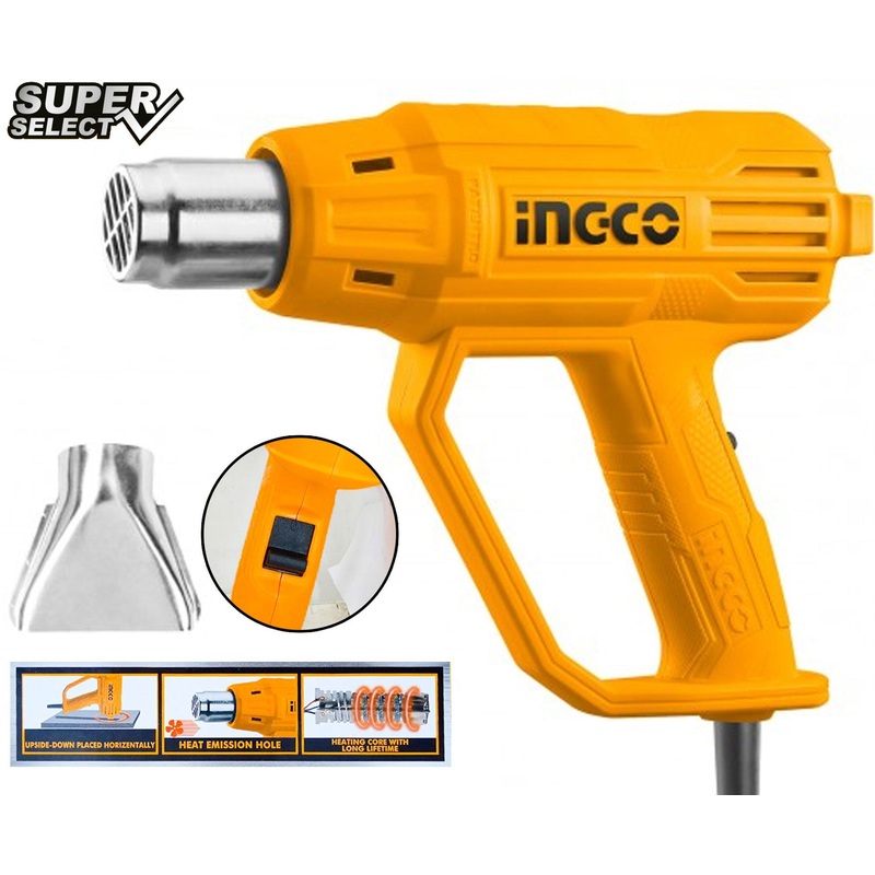 Ingco HG2000385 Heat gun (SS)
