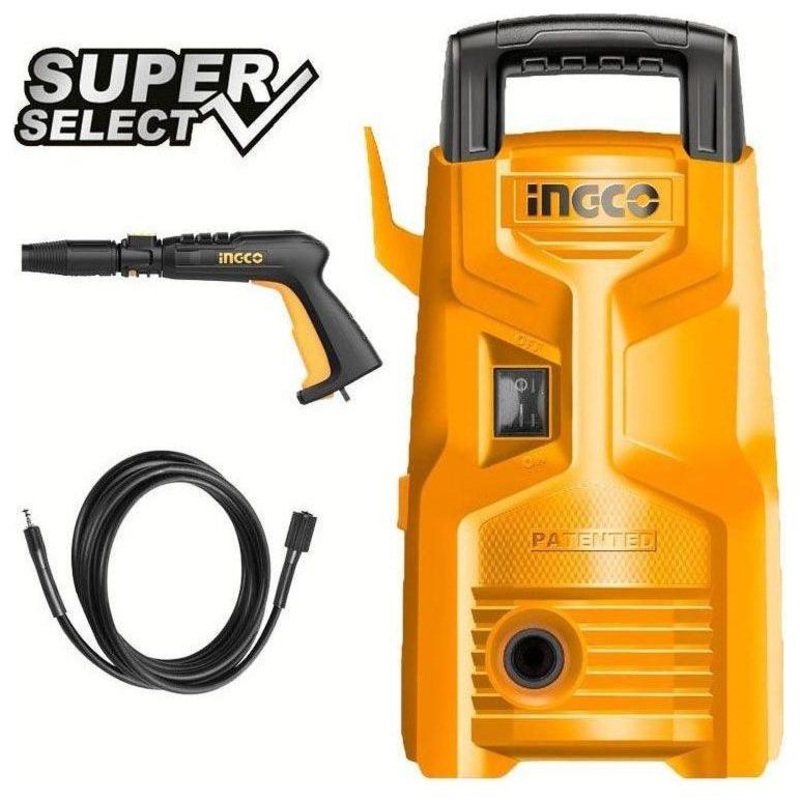 Ingco HPWR12008P High Pressure Washer 1200W